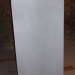 première couche peinture gris aluminium